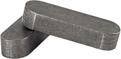 M6 A3 Carbon Steel GB1096 نوع مفتاح Dowel Dowel Dowel مسطح مفتاح رأس الجولة المستديرة (M6x6x70 20pcs) in Kuwait