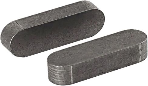 M6 A3 Carbon Steel GB1096 نوع مفتاح Dowel Dowel Dowel مسطح مفتاح رأس الجولة المستديرة (M6x6x70 20pcs) in Kuwait