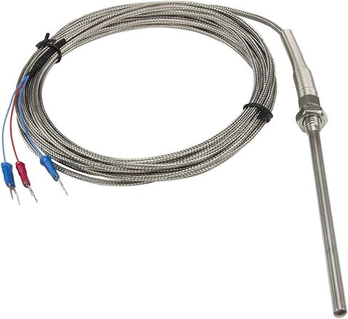 FTARP07 PT100 TYPE 5M Cable Probe Head RTD DETARTER SESSOR M8 Probe Probe 100mm 1pcs in Saudi Arabia