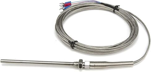 FTARP07 PT100 TYPE 5M Cable Probe Head RTD DETARTER SESSOR M8 Probe Probe 100mm 1pcs in Saudi Arabia