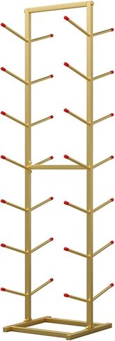 4/5/6/7-layer Skateboard Rack,Floor-mounted Surfboard Rack,Double-sided Storage Holder,Holds 8 Skateboards Skateboard,for Home or Garage(Gold,4 layers) in Saudi Arabia