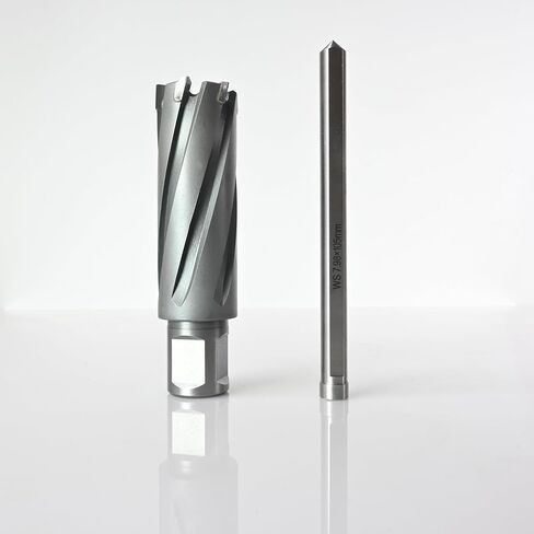 قاطع حلني ذو سرعة الرياح كاربيد 1 "قطر × 2" مع عرقلة Weldon ، بتات ماج عالية الدقة لضغط الحفر المغناطيسي ، للمواد الصلبة ، الفولاذ المقاوم للصدأ ، الحديد الزهر ، CT-500 in Saudi Arabia