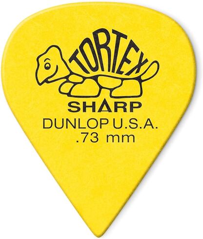 Dunlop Tortex Sharp Guitar يختار عينة مجموعة متنوعة مزيج (2 من كل مقياس) حزمة 12/لاعب in Saudi Arabia
