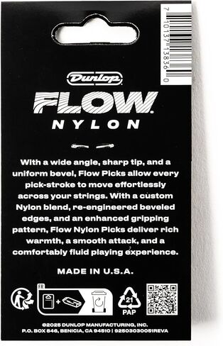 Flow® Nylon Pick .60mm - 12 Pack in Saudi Arabia