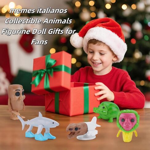 الشكل الإيطالي لعمل البكر ، 2025 جديدة 8pcs 3.5 بوصة Tralalero Tralala Toys ، هدايا دمية الحيوانات القابلة للتحصيل للجماهير (متعددة الألوان) in Saudi Arabia