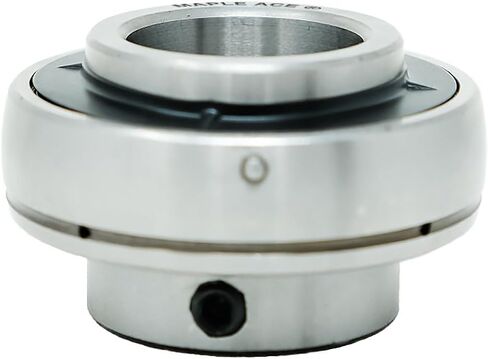 MAPLE ACE UC206 Insert Bearing 30mm Bore, Spherical OD with Set Screws and Lubrication Hole (Qty 2) in Saudi Arabia