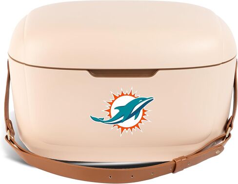 The Memory Company | Licensed NFL Team Logo Retro Rounded Cooler,Miami Dolphins in Saudi Arabia