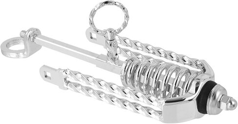 OG Lowrider Classic Spring Fork Slammer W/Double Square Twisted Crown Chrome in Kuwait