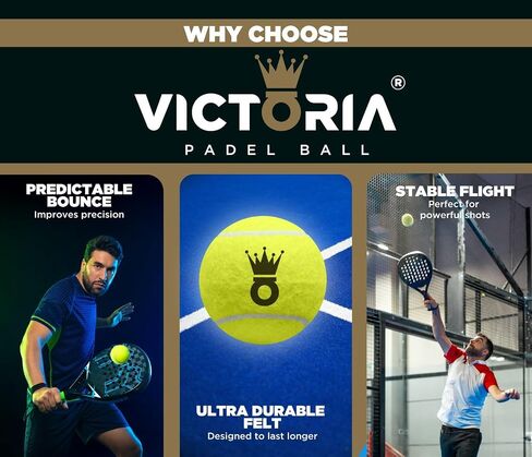 الكرة-كرات Padel الاحترافية معتمدة من قبل FIP-كرات Padel متينة مع ترتد متسق-شعر مميز للأداء العالي-أنبوب من 3 كرات باديل جاهزة للبطولات in Saudi Arabia