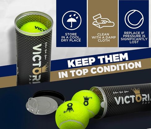 الكرة-كرات Padel الاحترافية معتمدة من قبل FIP-كرات Padel متينة مع ترتد متسق-شعر مميز للأداء العالي-أنبوب من 3 كرات باديل جاهزة للبطولات in Saudi Arabia