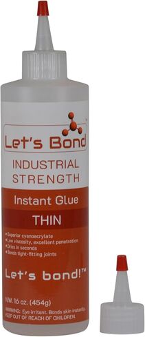 Professional Grade Instant Glue, Thin Premium Cyanoacrylate, 5 CPS (16 oz) in Kuwait