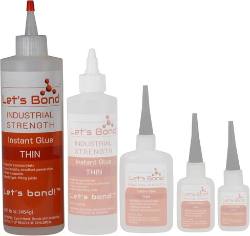 Professional Grade Instant Glue, Thin Premium Cyanoacrylate, 5 CPS (16 oz) in Kuwait