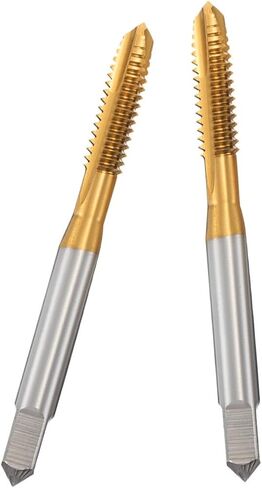 LIFKOME 2pcs Drill Bits for Metal Titanium Coated Tap Cutting Drill Bit Tool for Professional Use in Saudi Arabia