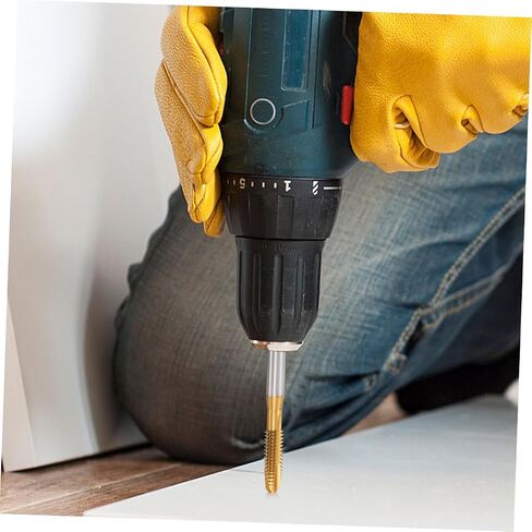 LIFKOME 2pcs Drill Bits for Metal Titanium Coated Tap Cutting Drill Bit Tool for Professional Use in Saudi Arabia