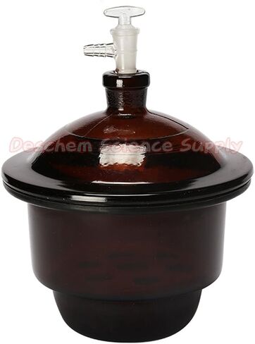 300mm,Amber Glass Vacuum Desiccator Jar,ID=30cm,Lab Brown Drying Dryer,Lid W/Vacuum in Saudi Arabia