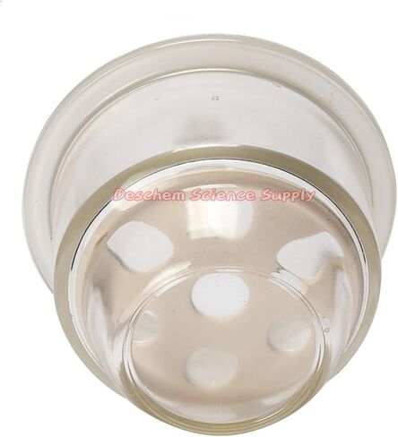 120mm Glass Vacuum Desiccator Jar,12cm Dessicator Dryer,Porcelain Plate & Valve in Saudi Arabia