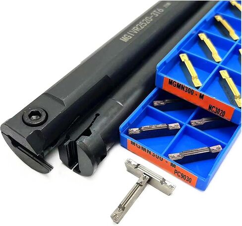 Grooving Tool MGIVR2016-3T7 MGIVR2520-3T6 MGMN300 KT7030 Carbide Inserts MGIVR Straight Shank Internal Turning Tool Lathe Bar(Only 10PC Inserts) in Saudi Arabia