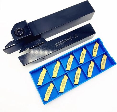 MGEHR1010-1.5 MGEHR1010-2 مقبض الأدوات + 10pcs الإدراج MGMN150 MGMN200 MGMN300 أداة تحول المعادن (MGEHR1010-2 ، MGMN200 NC3030) in Saudi Arabia