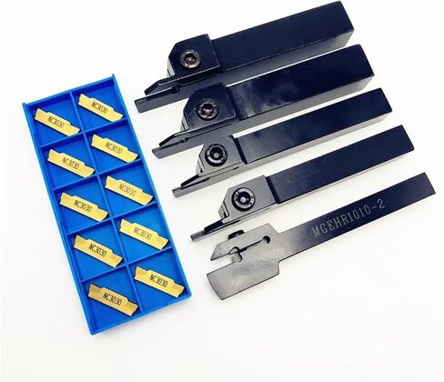 MGEHR1010-1.5 MGEHR1010-2 مقبض الأدوات + 10pcs الإدراج MGMN150 MGMN200 MGMN300 أداة تحول المعادن (MGEHR1010-2 ، MGMN200 NC3030) in Saudi Arabia