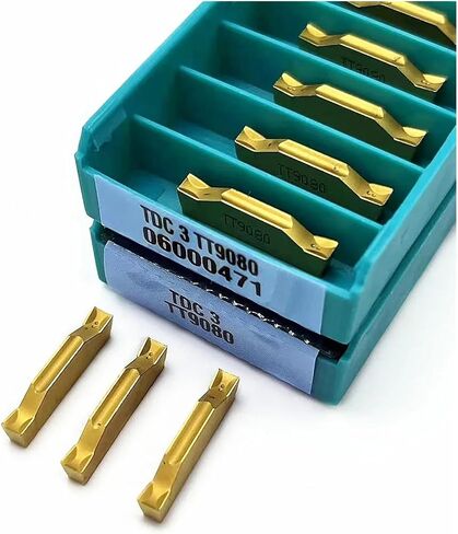 TDC3 2.0 mm 3mm Carbide Inserts Slotting Insert Cutting Metal Lathe Slotting Tool TTER1616 TTER2025-TDC3(Only 10pc Inserts) in Saudi Arabia