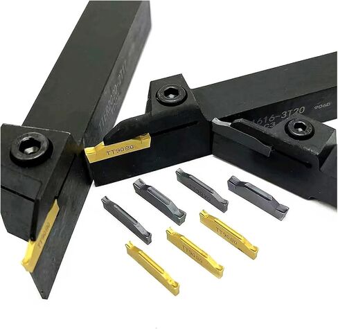 TDC3 2.0 mm 3mm Carbide Inserts Slotting Insert Cutting Metal Lathe Slotting Tool TTER1616 TTER2025-TDC3(Only 10pc Inserts) in Saudi Arabia