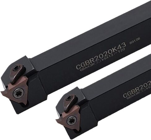 CGBR Slotting Tool Handle CGBR1616 CGBR2020 CGBR2525 CGBL1616 Grooving CGBR1616H16 CGBR2020K16 Lathe Tool Shank Bar(2525M16,NO Inserts_CGBR (Right)) in Saudi Arabia