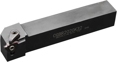 CGBR Slotting Tool Handle CGBR1616 CGBR2020 CGBR2525 CGBL1616 Grooving CGBR1616H16 CGBR2020K16 Lathe Tool Shank Bar(2525M16,NO Inserts_CGBR (Right)) in Saudi Arabia