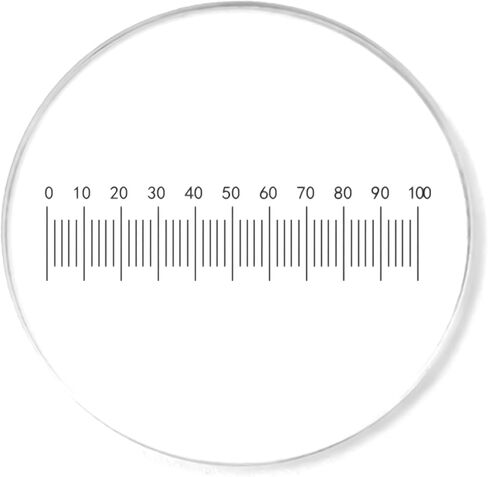 Microscope Calibration Slide Stage Micrometer Ocular Reticle Eyepieces Calibration Ruler Slides in Kuwait