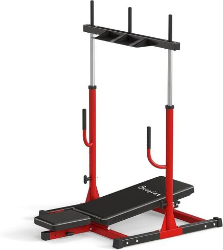 Soozier Vertical Leg Press Machine, 660LBS Capacity, Leg Strength Training Machine with Adjustable Leg, Back, and Head Positions for Home Gym, 2" Olympic Plate Compatible in Saudi Arabia