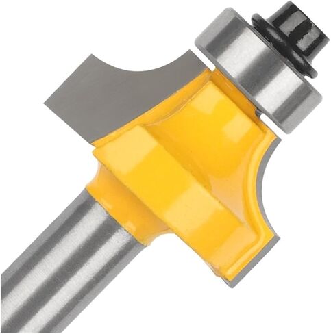 1PC 8MM Shank Corner Round Over Router Bit Woodworking Milling Cutter for Wood Face Mill(8x6.35x19.05) in Saudi Arabia