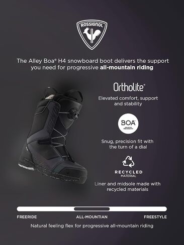 Rossignol Alley H4 Boa Boots - Womens Snowboard Boots in Saudi Arabia