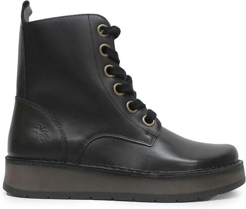 Fly London Womens REIG201FLY BRACE LEATHY BOOTS in Saudi Arabia