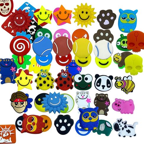 10/25/50 Pieces Tennis Racket Vibration Dampener Tennis Dampeners/Tennis Racket Shock Absorbing in Saudi Arabia