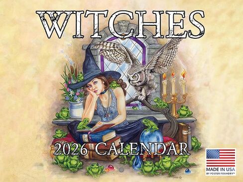 Crystal Calendar 2026 Gemstone Rocks Minerals Crystals Monthly Wall Calender 12 Month | American Made In The USA in Saudi Arabia