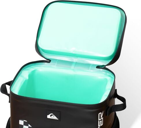 Quiksilver Welded Bungee Backpack Cooler, 30L/36 Cans, 48-72 Hours Insulation, Leakproof & Waterproof IPX7 Rated, Heavy-Duty 600D TPU, Adjustable Straps, Tactical Rings & Mesh Pockets in Saudi Arabia