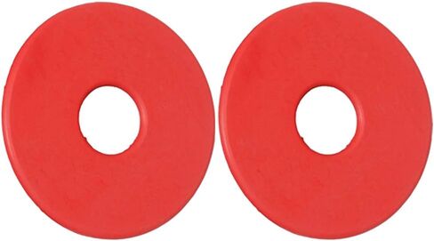 3 1/2" Hilason Rubber Horse Bit Guards 2 Piece in Bag Red in Saudi Arabia