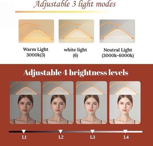 مصباح أرضي LASH LED LED لتمديدات الرموش ، مصباح علاج الضوء الأحمر ، مصباح للضوء الحمر in Saudi Arabia