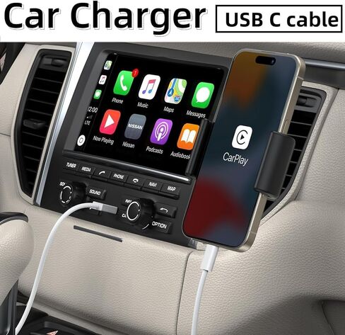 USB-C to Lightning Cable, 6 Feet, 2-Pack, 90 Degree Fast Charging Cord for iPhone 16/15/14/13/12, iPad, MacBook, Samsung Galaxy in Kuwait