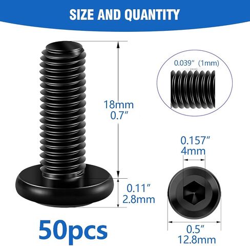 Crib Screws Hardware Replacement Kit,Socell 76pcs 304 Stainless Steel Baby Bed Frame Bolts &Barrel Nuts Set for Delta/Graco/Dream,M6x20mm/30mm/40mm/50mm/60mm/70mm/80mm Hex Drive Socket Cap Screws in Saudi Arabia