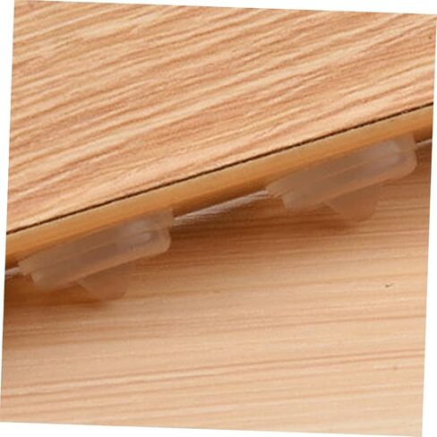 nuobesty 100pcs مصدات لاصقة واضحة لخزائن الخزائن الشفافة للضوضاء تقلل من وسادات الأثاث الدائم للأبواب والخزانات in Saudi Arabia