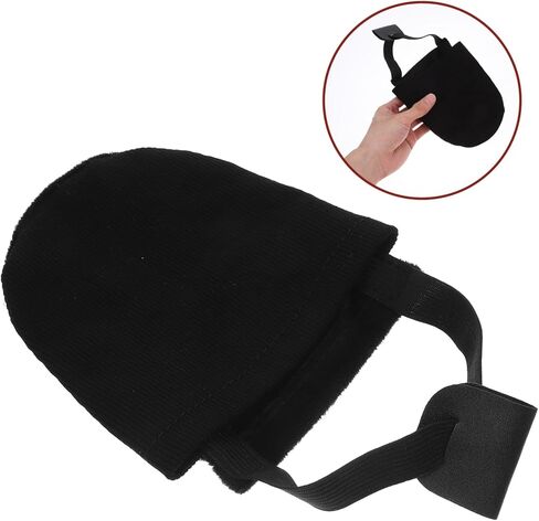 Milisten 1pair Bowling Sliding Shoe Cover Cover Slider Slider Cover لتعزيز الأداء المتين التصميم المرن خفيف الوزن ومقاوم للأوساخ لمستلزمات البولينج الرياضية السوداء in Saudi Arabia