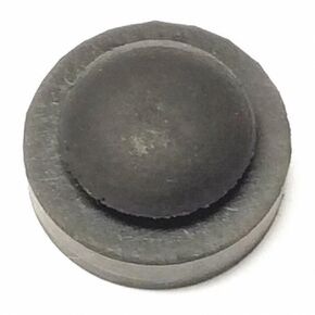 Bumper,9/16 in.,Black,Rubber,PK100 in Kuwait