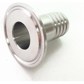 LUISAS 19mm 3/4" Hose Barb x 1.5" Tri Clamp SUS 316L Stainless Steel Sanitary Tri-Clamp Hosetail Coupler Fitting in Saudi Arabia