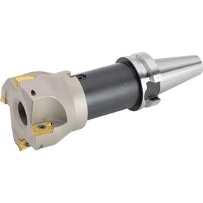 3 "مطحنة قابلة للفهرسة (shell) مع BT 30 Taper Arbor ، 6 Flute ، زاوية الرصاص 90 درجة ، مع 10 PCS APKT1604 Carbide إدراج in Kuwait