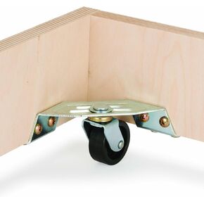 Woodriver Corner Caster Set of 4 Holds 290 Lbs in Saudi Arabia