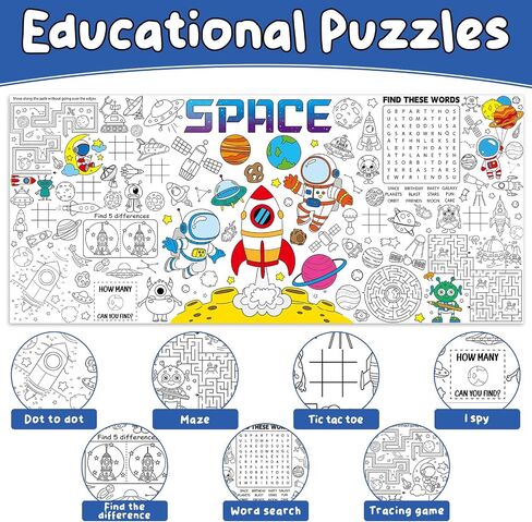 Ice Cream Giant Coloring Poster for Kids Summer Large Coloring Poster Big Huge Paper Sheets Page Sweet Theme DIY Activity Game Art Crafts Mat Wall Home Classroom Decoration Supplies in Saudi Arabia
