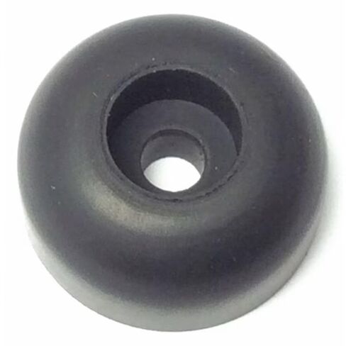 Bumper,3/4 in.,Black,Rubber,PK25 in Kuwait