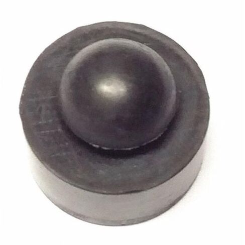 Bumper,1/2 in.,Black,Rubber,PK100 in Saudi Arabia