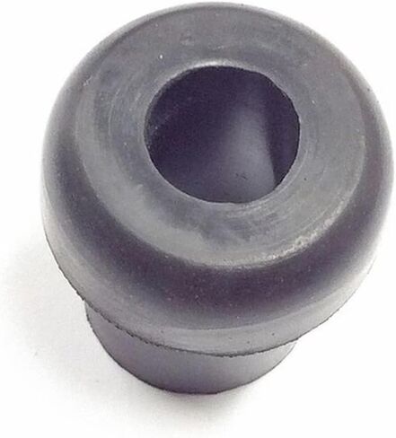 Bumper,3/4 in.,Black,Rubber,PK25 in Saudi Arabia