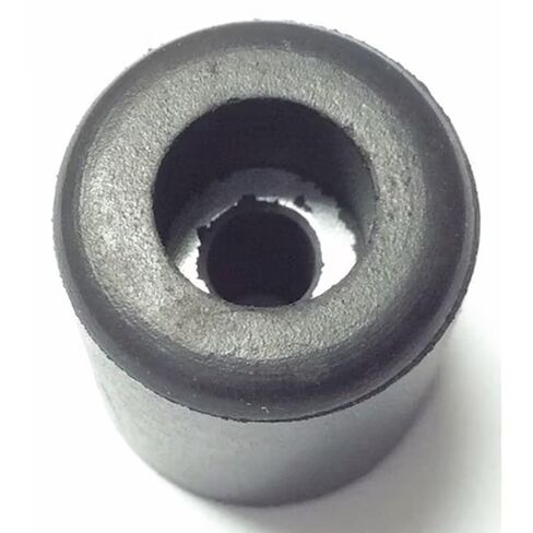 Bumper,3/4" H x 5/8" W,Black,Rubber,PK10 in Kuwait